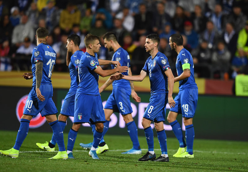 イタリアがEURO予選6戦全勝…終盤のPK弾で2位フィンランドに競り勝つ