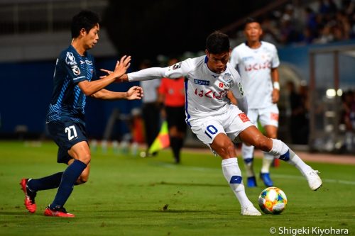 J2 20190907 YokohamaFC vs Kofu Kiyohara5(s)