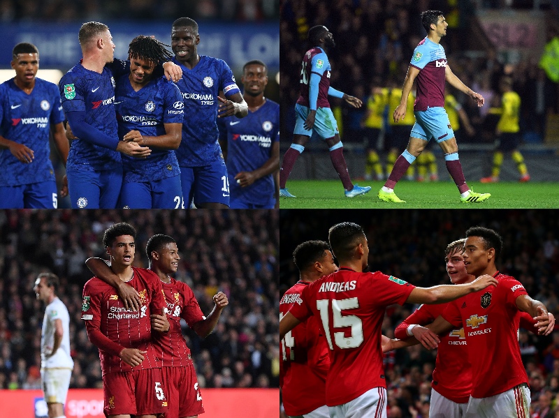 チェルシーは4部を7発粉砕…ウェストハムは3部に4失点大敗／カラバオ杯3回戦