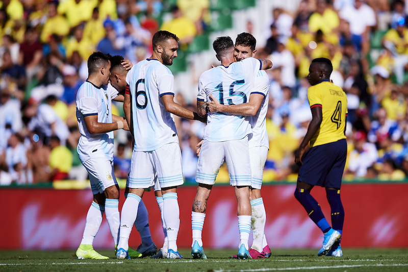 メッシら不在のアルゼンチンが6発圧勝！…エクアドルとの南米対決制す