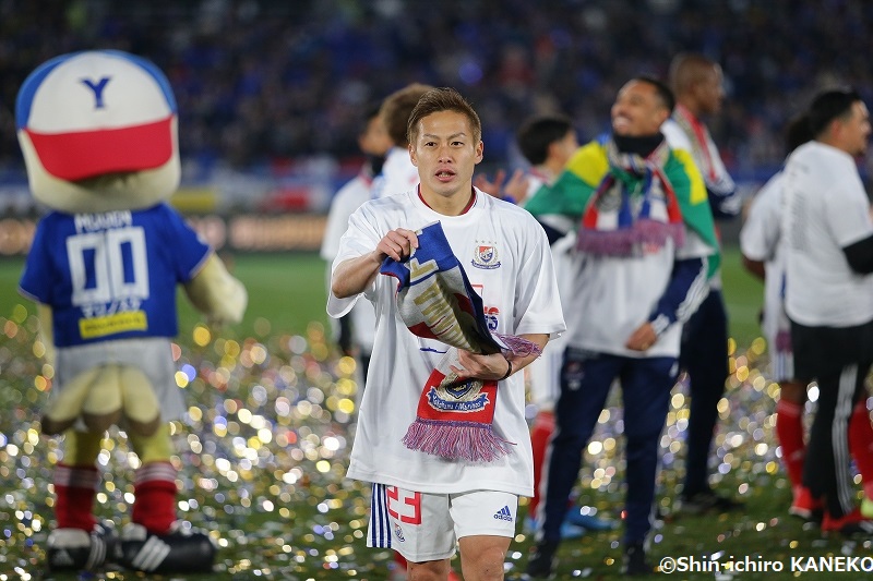 自身初の得点王に輝いた横浜FMの仲川…「マリノスのために、マリノスに恩返しがしたい」