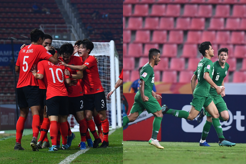 韓国、サウジアラビア