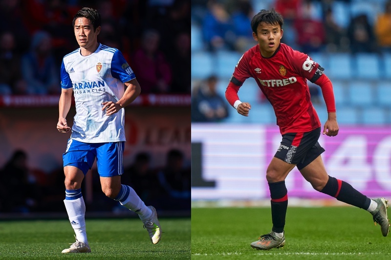 香川真司、久保建英
