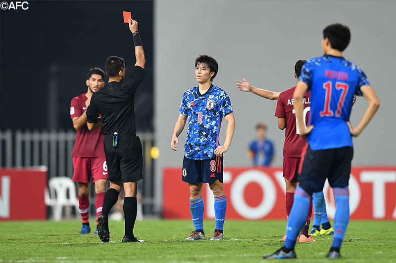 U－23日本代表、3試合未勝利で終戦…小川の先制弾もPK献上でカタールとドロー