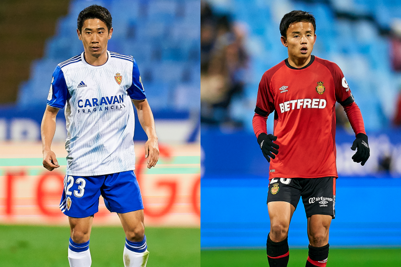 香川真司、久保建英