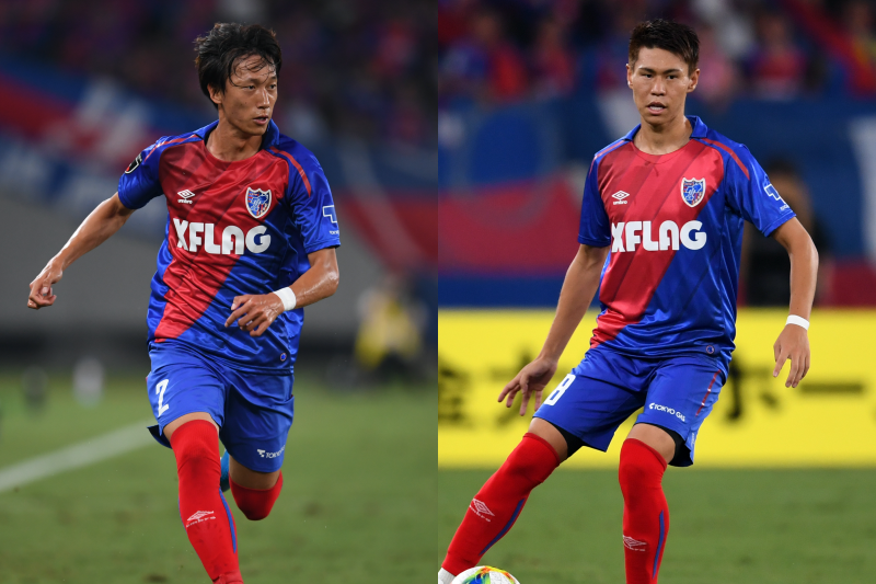 室屋成、橋本拳人