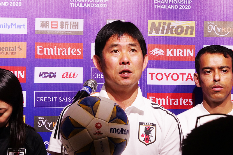 森保監督「結果と成長を求めてチャレンジしたい」…チームキャプテンはGK小島に決定
