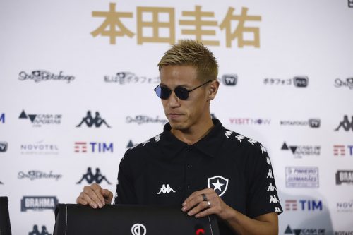 Keisuke Honda Of Botafogo Is Officially Presented To Fans