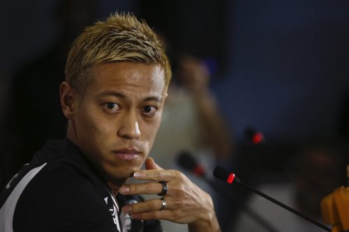 Keisuke Honda Of Botafogo Is Officially Presented To Fans