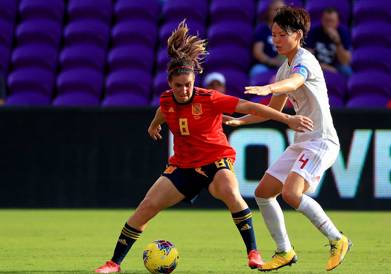 スペイン女子代表vs日本女子代表