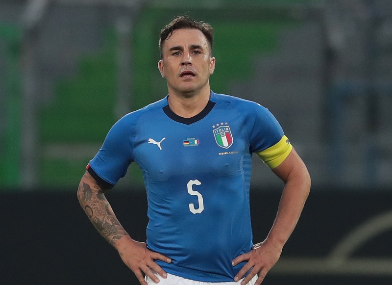 イタリア代表ファビオカンナバーロ EURO2008予選 選手支給品 ユニフォーム