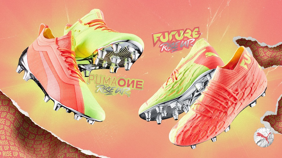 PUMAのニューカラーシューズ『RISE PACK』が登場！　エナジーピーチとフィジーイエローの大胆なカラーリング