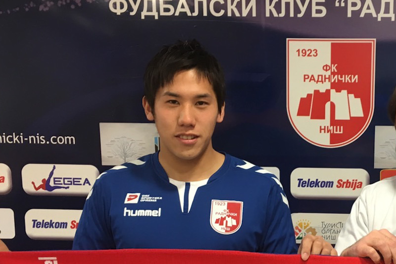 MF野間涼太、ロシア2部のSKAハバロフスクに加入…昨季までセルビア1部でプレー