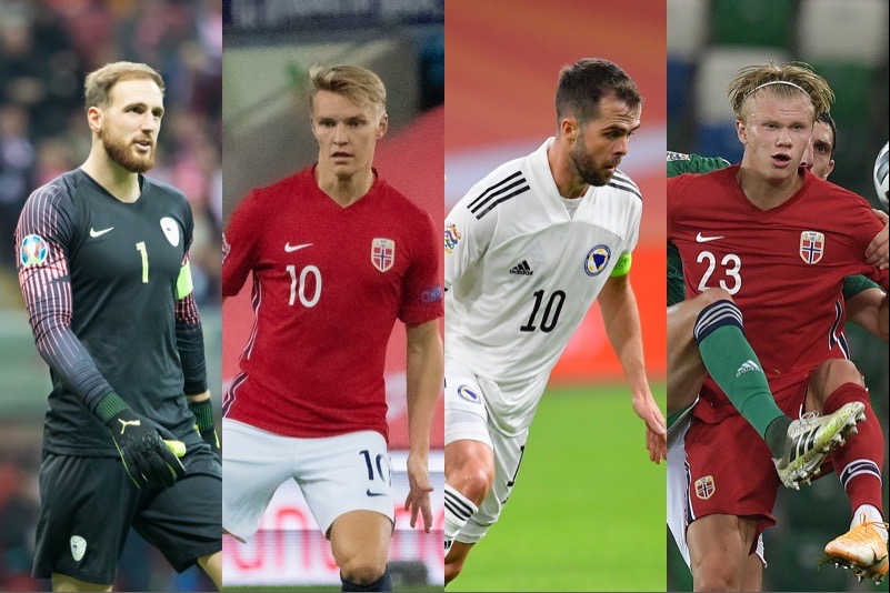 名手オブラクや怪物ハーランドら…EURO2020出場を逃した選手によるベストイレブン