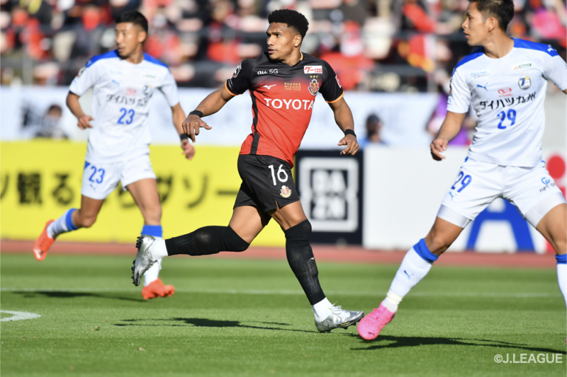 3位名古屋は3連勝を逃す…大分と引き締まった好ゲームもスコアレスドローに終わる