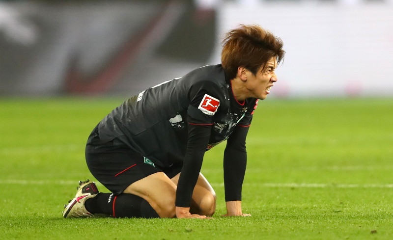 大迫が先制点演出も…ブレーメン、ヴォルフスブルクに5失点敗戦で6戦未勝利