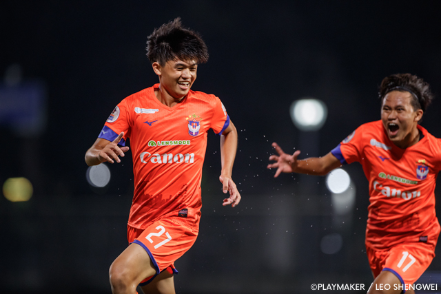 アルビレックス新潟シンガポールが5連勝を達成…ユエンと橋岡がシーズン初ゴール！