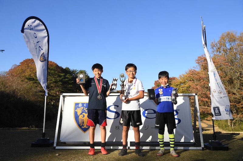 目指すは全日本少年サッカー大会 フットゴルフの小学生日本一を決める大会が開催 サッカーキング