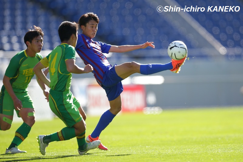 11大会ぶり決勝進出の山梨学院…今大会最速弾のMF石川隼大、決勝では「思いをぶつけたい」