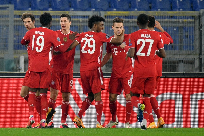 バイエルン、敵地でラツィオに4発快勝で8強へ前進…17歳のムシアラがCL初得点