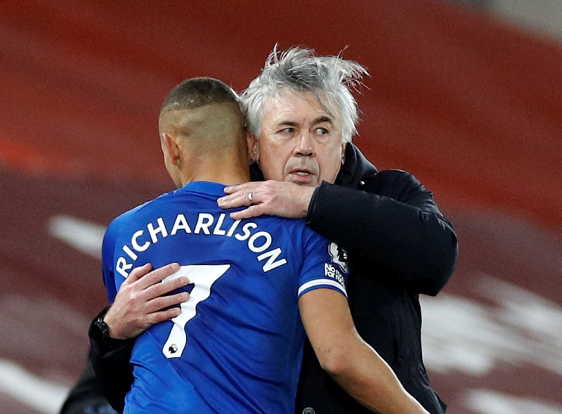 リヴァプール戦23試合未勝利に終止符…エヴァートン指揮官「ファンに捧げる」