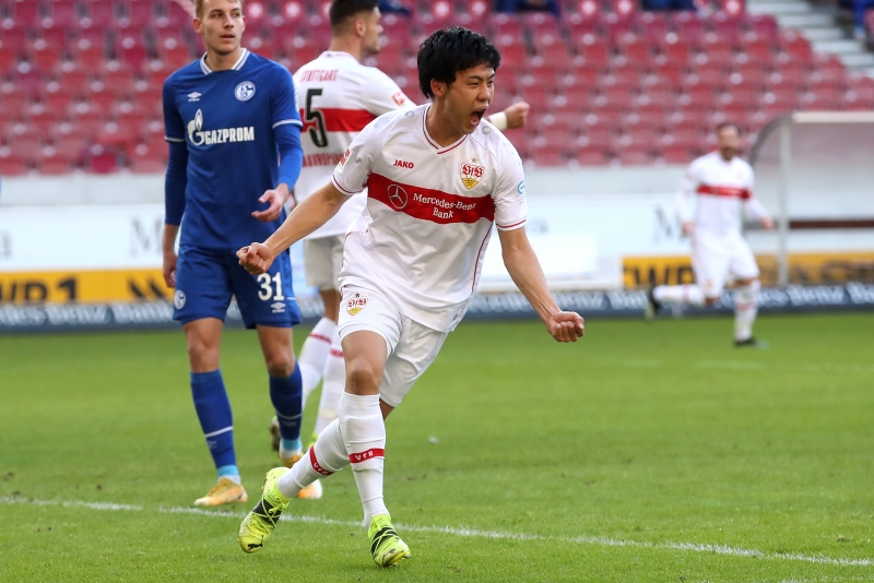 遠藤航が独1部初得点など2ゴール2アシストの大活躍！　シュトゥットガルトがシャルケに快勝