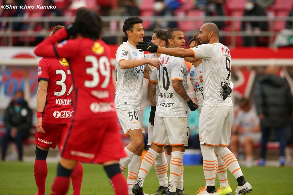 【写真ギャラリー】2021.2.27 明治安田生命J1リーグ第1節 鹿島アントラーズ 1－3 清水エスパルス