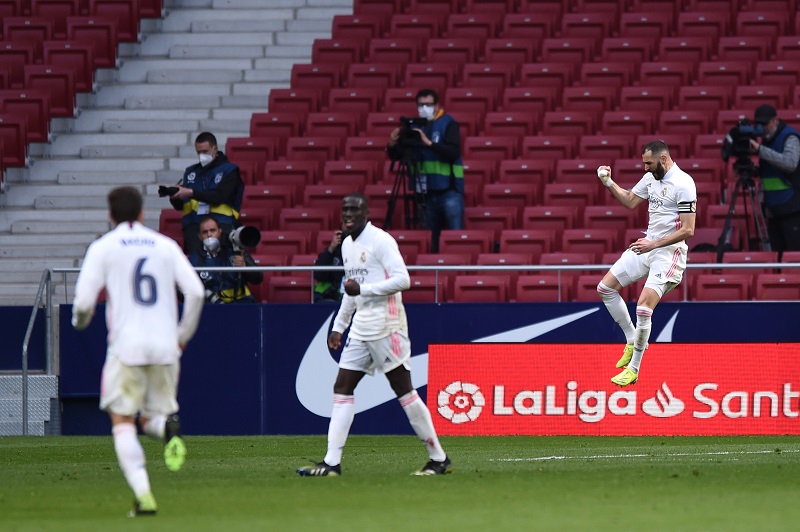 マドリードダービーで値千金の同点弾…ベンゼマ「結果には満足している」