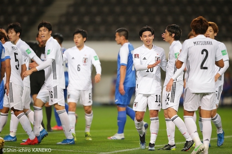 日本、W杯予選最多14ゴールでモンゴルに大勝！　無傷の5連勝で最終予選進出に王手