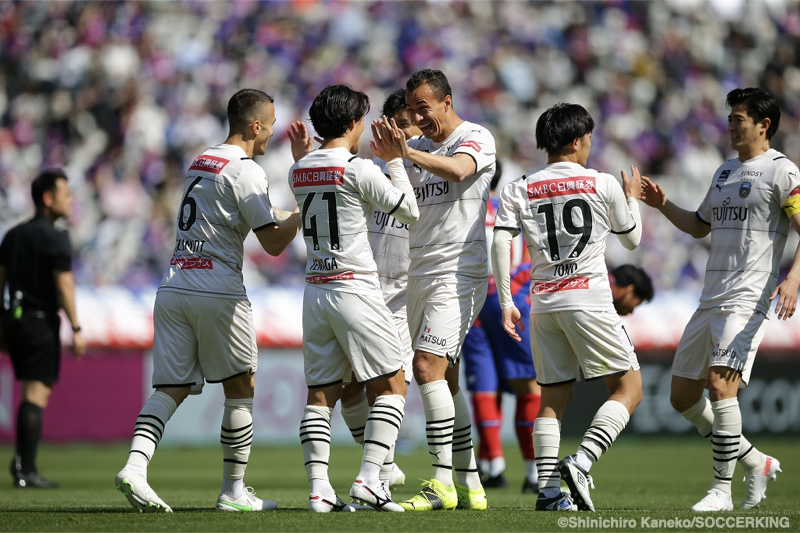 首位・川崎Fが“多摩川クラシコ”で4得点白星！　名古屋はJ1新記録を樹立／J1第9節