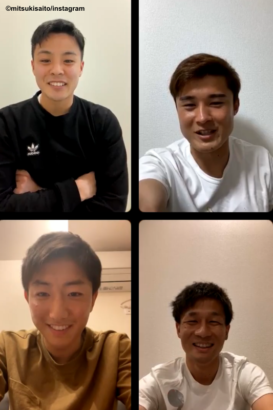 齊藤未月が3人の元同僚と“同窓会”を開催「サポーターと触れ合えるのが湘南の良さ」