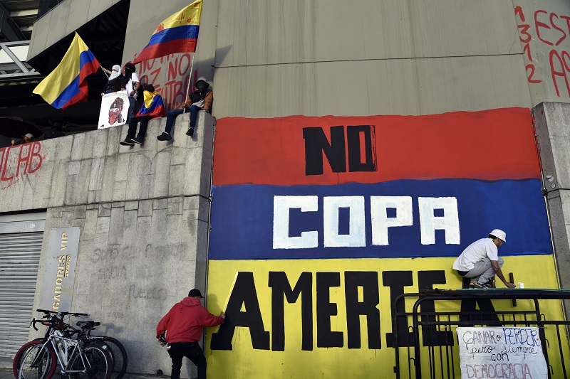 コロンビア コパ アメリカ21の共催から離脱 反政府デモによる国内政情不安が理由 サッカーキング