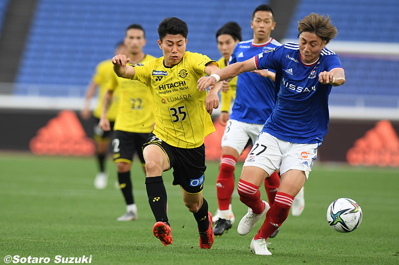 横浜fm 松原のゴラッソでドロー決着 柏は終盤に先制もリードを守りきれず サッカーキング