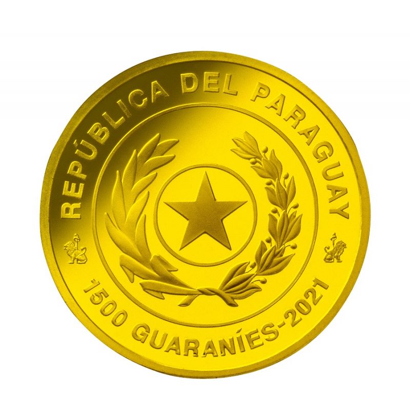 07_パラグアイ1500グアラニー金貨 表面