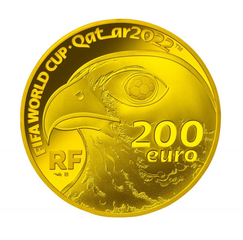 01_フランス200ユーロ金貨 裏面