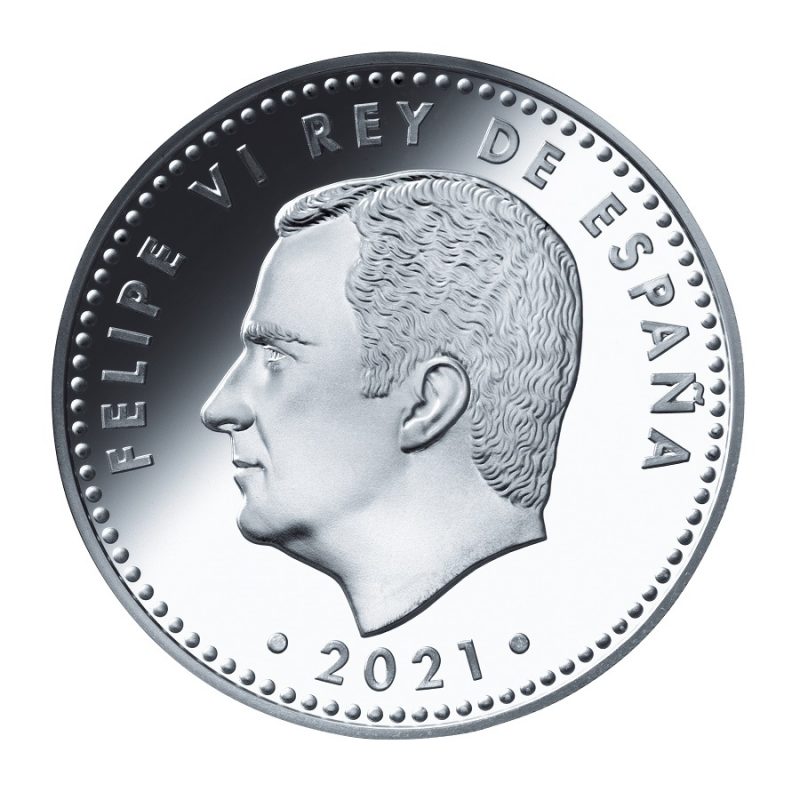 11_スペイン10ユーロ銀貨 表面