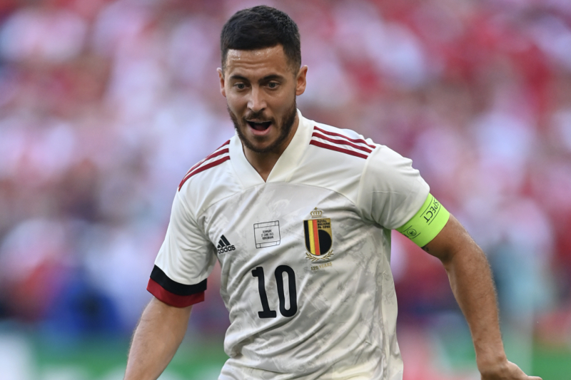 2戦連続で途中出場のアザール、EURO2020初先発へ意欲「準備はできている」