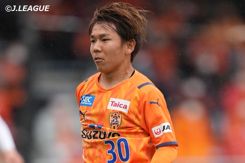 清水エスパルス ユニフォーム 金子翔太選手 背番号マーキング