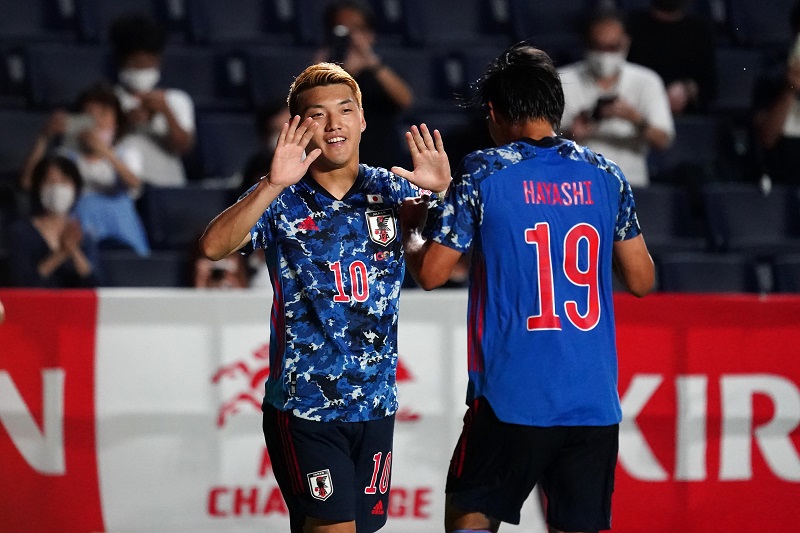 U24日本代表MF堂安律が自身の得点を振り返り「左足に落としてくれたらもっとよかった(笑)」