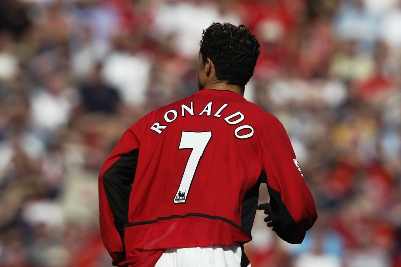 Cristiano Ronaldo of Manchester United