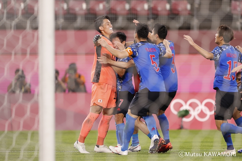 【写真ギャラリー】2021.7.31 東京オリンピック 男子サッカー競技 準々決勝 日本 0－0（PK4－2） ニュージーランド