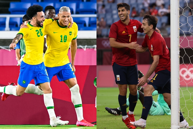 ブラジルとスペインがベストメンバーで激突 東京五輪 男子決勝のスタメン発表 サッカーキング