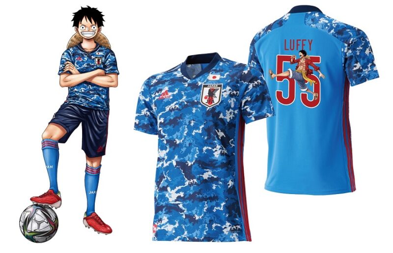 日本代表×ONE PIECE限定ユニの予約受注が開始 ルフィやゾロら8キャラ