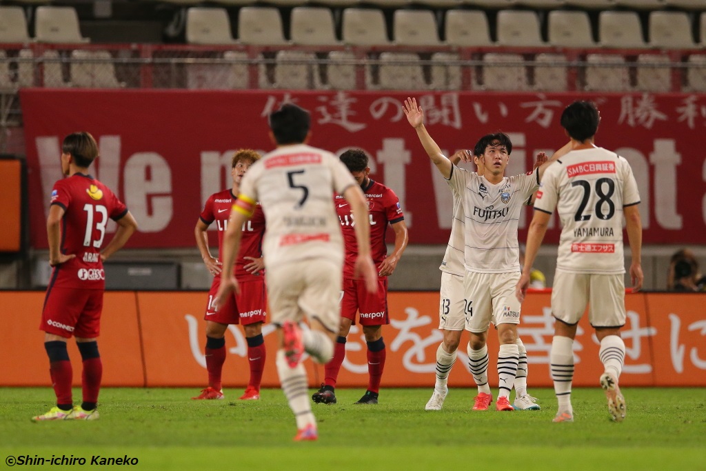 【写真ギャラリー】2021.9.22 明治安田生命J1リーグ第32節 鹿島アントラーズ 1－2 川崎フロンターレ