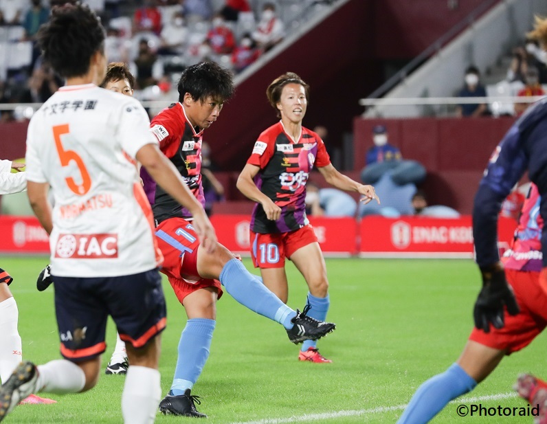 記念すべきWEリーグ第一号ゴールはINAC神戸の髙瀬