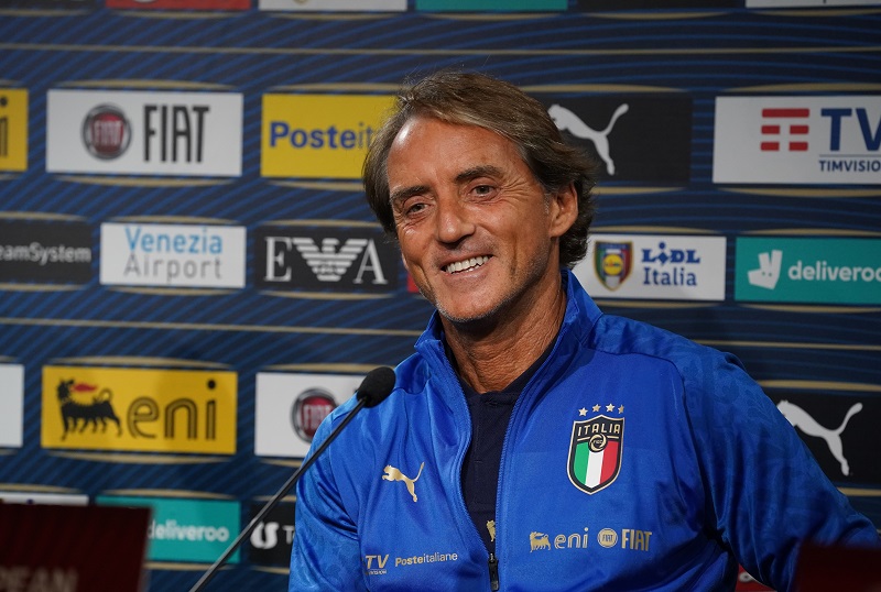 マンチーニ監督がスペイン戦に向け意気込み「いい試合を期待しよう」