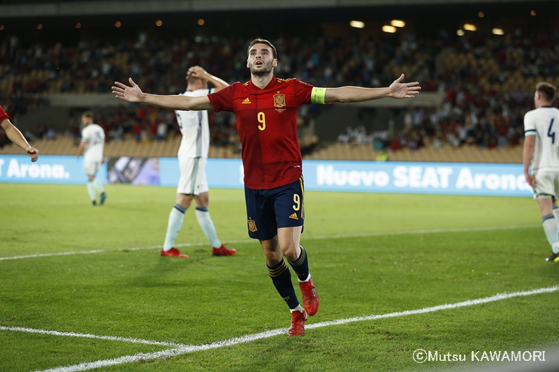 【写真ギャラリー】2021.10.12 U-21 EURO予選 U-21スペイン代表 3－0 U-21北アイルランド代表