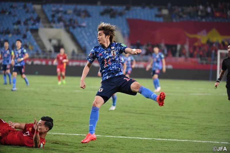 日本代表が最終予選3勝目！　伊東純也の1点でベトナム撃破…2点目のスーパーゴールは幻に