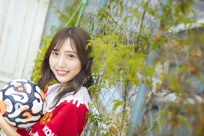 【SK×Pocochaコラボグラビア】ぴいすけ「サッカーの魅力は1秒1秒気が抜けないところ」