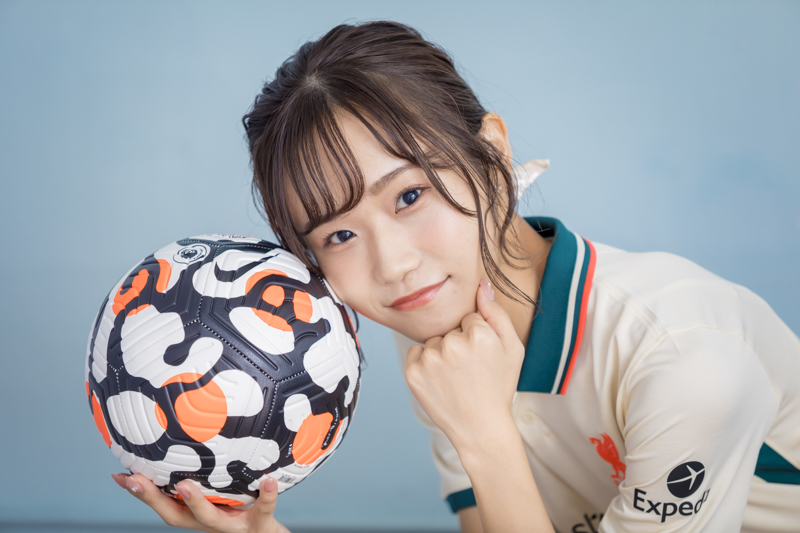 【SK×Pocochaコラボグラビア】ゆい「スタジアムで試合を見るのが好き！」